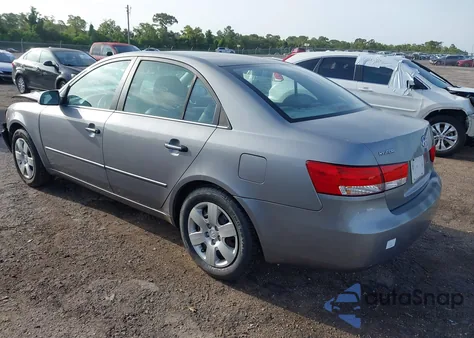 2007 Hyundai Sonata Gls z USA, uszkodzony, nr VIN 5NPET46C47H217036